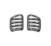 intérieur voiture Compatible Avec Ford Pour Ranger Pour Everest 2023 Sortie Climatisation Avant Cadre Ventilation CA Revêtement D'habillage Couvercle Ventilation Décoratif Intérieur Voiture(Size:Upper