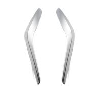 Intérieur Voiture Poignée Porte Pour Pour X1 Pour X 1 Pour E 84 Pour E84 2010-2016 Panneau Poignée Porte Intérieure Voiture Garniture Traction Couvercle D'accoudoir Tirer Couverture(Matte Silver set)