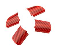 Intérieur Voiture Pour Ford Pour Focus 2 MK2 MKII | 2005-2011 4 Pièces/ensemble Autocollants ABS Couvre-volant Paillettes Accessoires De Voiture