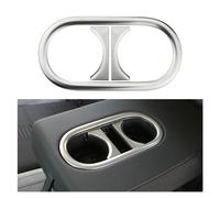 Intérieur Voiture pour VW pour T-roc pour Troc 2018-2021 2022 2023 Couvercle Tasse d'eau Siège Arrière Voiture Acier Inoxydable Garniture Autocollante Décoration Garniture intérieure Voiture