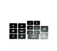 Intérieure Autocollant De Réparation Pour Bouton De Commande Climatisation Chauffage Noir Pour A6 Pour C5 1 Pièce Accessoires D'intérieur De Voiture