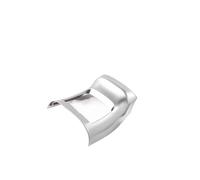 Intérieure Autocollant Voiture pour Alfa pour Romeo pour Stelvio 2017 2018 2019 2020 Autocollant pour Cadre Ventilation Climatisation Arrière Voiture(Silver B)