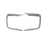 Intérieure Autocollant Voiture pour B&MW Série 1 2 3 4 F30 F31 F32 F34 F20 F36 Autocollant Garniture Cadre Bouton Commutateur De Phare De Voiture(Argent)