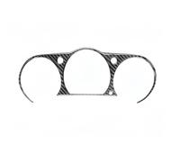 Intérieure Autocollants Cadre Compteur Vitesse Fibre Carbone Pour Nissan 350Z 2003-2009 Réglage Automatique Garniture Tableau Bord Voiture