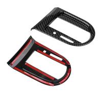 Intérieure Autocollants Protection Fibre Carbone Pour Ford Pour Mustang 2015-2022 Panneau Protection Cadre Levier Vitesse Central Intérieur Voiture