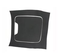 Intérieure Couvercle Panneau En Silicone Console Centrale Voiture Cadre Garniture Accessoires Modification Intérieure Pour Benz C 2022 2023 2024 2025 Intérieures(Le noir)