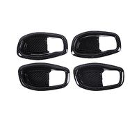 Intérieure Couvercle Pour Jeep Pour Renegade 2016-2023 Poignée Porte Bol Décalque Décoration Couverture Garniture Voiture Accessoires En Fiber Carbone Look Poignée Intérieure Voiture ( Color : Carbon