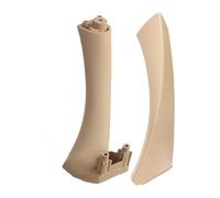 Intérieure De Poignée De Porte Pour B&MW Series 3 E90 E91 E92 E93 320 328 2004 2005-2012 Poignée Voiture Panneau Porte Intérieur Tirer Garniture Couverture LHD RHD(Beige Right 2pcs)