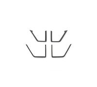 intérieure de voiture D'autocollants Bandes Cadre Couverture Moulage Intérieur Pour Ford Pour F150 2015 - 2020 Garnitures Décoration Intérieure Porte Accessoires d'intérieur(Carbon Fiber)