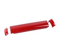intérieure de voiture Pour 4runner 2010 + Panneau Tableau Bord Siège Passager Intérieur Copilote Poignée Accoudoir Décoration Garniture Couverture Accessoires d'intérieur(Red 3 pc)