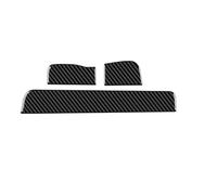 intérieure de voiture Pour Benz Pour SLK R171 2004-2010 Bande Panneau Tableau Bord Voiture Autocollant Garniture En Fiber Carbone Véritable Souple Accessoires d'intérieur(Black LHD)