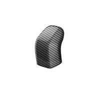intérieure de voiture Pour Toyota Pour Prius 60 Pour CHR Pour C-HR 2024 2025 Panneau Changement Vitesse Voiture Pommeau Couvercle Garniture Tête Accessoires d'intérieur(ABS Carbon Fiber)