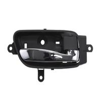 intérieure poignée gauche conducteur chrome noir pour Altima Pathfinder | Pour and with a Altima et Pathfinder, fin noire chrome pour une prise en main douce et confortable(Right)