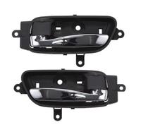 intérieure poignée gauche conducteur chrome noir pour Altima Pathfinder | Pour and with a Altima et Pathfinder, fin noire chrome pour une prise en main douce et confortable(L+R)