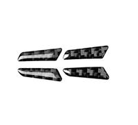 Intérieure Pour A4 B9 RS4 S4 2017-2020 Intérieur Automatique Fibre Carbone Bouton Réglage Siège Voiture Bouton Décoration Autocollants