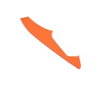 Intérieure Pour Chevrolet Pour Corvette C7 2014-2019 Autocollant Couverture Panneau Porte Intérieure Conducteur Principal Voiture En Fiber Carbone ABS Voiture Décoratifs(Orange)