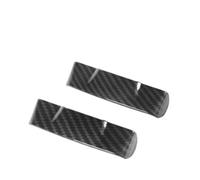 Intérieure Pour Ford Pour Mustang 2015 - 2023 Couverture De Décoration De Grain En Fiber De Carbone ABS LHD Accessoires De Voiture Garniture Panneau Console(Seat belt)
