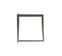 Intérieure Pour VW Pour Golf 4 Pour Jetta Pour Bora MK4 R32 Pour GTI 1999-2004 Centre De Voiture AC CD Sortie Climatisation Panneau Radio Cadre Garniture Voiture Décoratifs(C)