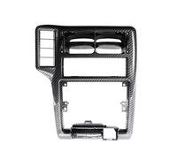 Intérieure Pour VW Pour Polo Caddy Grille De Ventilation Remplacement En Fiber Carbone Console Centrale Voiture Voiture Décoratifs(Carbon Fiber)