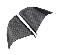 Intérieure Voiture Autocollant De Couverture Panneau Volant Voiture ABS 2 Pièces Pour Chevy Pour Cruze Sedan 2009 - 2015 Pour Trax Pour Malibu(No hole carbon fiber)