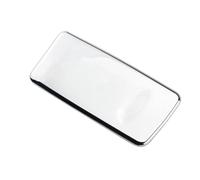 Intérieure Voiture Autocollant Décoratif De Couvercle Bol Poignée Boîte Rangement Copilote Intérieur Voiture Pour Jeep Pour Compass 2017 - 2020(Argent Chrome)