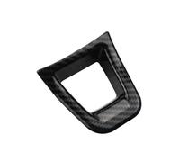 Intérieure Voiture Autocollant Décoratif Pour Volant Voiture En ABS Pour VW Pour Golf 7 Pour MK7 2013-2019(Noir carbone)