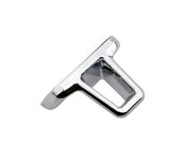 Intérieure Voiture Autocollant Décoratif Pour Volant Voiture Pour VW Pour GOLF Pour POLO Pour JETTA Pour MK5 Pour MK6 Pour Bora(1Pc Silver)