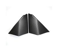 Intérieure Voiture Autocollant Décoratif Triangulaire Pour Portières Fenêtres Voiture Compatible Avec Pour Koleos Pour Samsung Pour QM6 2016-2021(Noir)