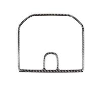 Intérieure Voiture Autocollant Garniture Couverture Cadre Haut-parleur Tableau Bord Voiture En Fiber Carbone Pour Land Pour Rover Pour Discovery Pour Sport 2015-2019