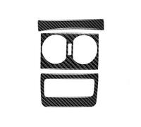 Intérieure Voiture Autocollant Protection Panneau Ventilation Arrière Voiture Fiber Carbone Véritable Décoration Intérieure Pour Alfa Pour Romeo 159 2004 - 2011(Fibre de carbone)