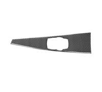 Intérieure Voiture Autocollants De Revêtement D'habillage Panneau Multimédia Commande Centrale Voiture Fiber Carbone Pour BMW Série 3 GT F30 F34 2013 - 2018(Noir)