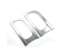 Intérieure Voiture Cadre Décoratif De Poignée Intérieure Porte D'automobile Voiture 4 Pièces/ensemble Pour Koleos Pour Samsung QM6 2016-2023(Sliver)