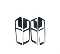 Intérieure Voiture Cadre Poignée Porte Intérieure Pour Mercedes Pour Benz Classe S W221 2008-2013 LHD Boutons Siège Porte Voiture Couverture Décoration(Fibre de carbone noir)