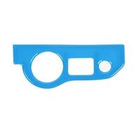 Intérieure Voiture Couvercle De Décoration Pour Bouton Commutation Phare Voiture Accessoires Pour Dodge Pour Challenger 2015 Up Pour Charger 2010(Bleu clair)