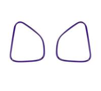 Intérieure Voiture Couverture De Décoration Sonore Pour Haut-parleur Stéréo Porte Avant Voiture Accessoires Pour Chrysler 300C 2011 Up(Violet)