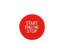 Intérieure Voiture For BMW 1 2 3 4 8 X5 X6 X7 Z4 Series F40 F44 G20 G22 G14 G05 G06 G29 Car Engine Start Stop Switch Button Sticker Interior Trim Voiture Garniture(Red)