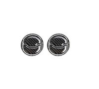 Intérieure Voiture Garniture Couverture Pour Ford Pour Mustang 2015-2022 Console Centrale Cadre Changement Vitesse Panneau Autocollant Bande Garniture Fibre Carbone Intérieurs(Air Outlet Vent 2)