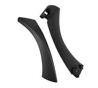 Intérieure Voiture Poigne Porte Couvercle Pour E90 E91 Pour Série 3 2005-2012 Voiture Intérieure Gauche Droite Poignée Intérieure Panneau Porte 51417230853 Revêtement D'habillage(Right Black 2pcs)