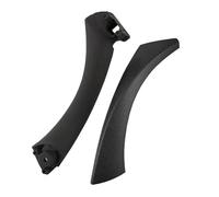 Intérieure Voiture Poigne Porte Couvercle Pour E90 Pour E91 Pour Série 3 2005-2012 51417230853 Poignée Intérieure Gauche Droite De Voiture Panneau De Porte Revêtement D'habillage(Left Black 2pcs)