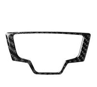 Intérieure Voiture Pour A6 S6 C7 A7 S7 4G8 Bouton Multimédia Panneau Couverture Garniture Autocollant Intérieur Accessoires Para El Coche En Fiber De Carbone