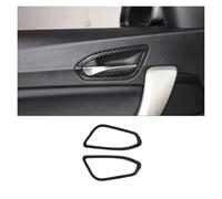 Intérieure Voiture Pour BMW Série 1 2 F20 F21 F22 F23 2012-2018 ABS en fibre carbone pour contrôle central voiture autocollant décoration intérieure Accessoire Voiture Interieur(Style7)
