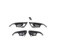 Intérieure Voiture Pour Chevrolet Pour Trailblazer 21-25 Panneau Porte Intérieure À Rayures Porte Bol Poignée Couvercle Garniture Intérieur LHD Auto Moulages Intérieurs(Carbon Door Bowl)