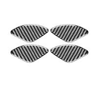 Intérieure Voiture Pour CRV 2007 2008 2009 2010 2011 En Fiber De Carbone Intérieur Poignée Porte Voiture Bol Décoration Couverture Garniture Autocollants