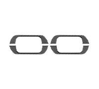 Intérieure Voiture Pour CRV Pour CR-V 2007 2008 2009 2010 2011 Fiber De Carbone Intérieur Poignée Toit Voiture Autocollant Décoratif Garniture Couverture