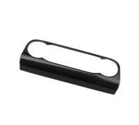Intérieure Voiture Pour Ford pour Focus 2019 2020 2021 MK4 pour ST-LINE voiture style climatiseur boutons commutation cadre garniture couverture Accessoire Voiture Interieur(Carbon Fiber Black)