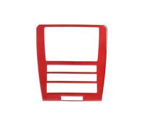 Intérieure Voiture Pour Ford Pour Mustang 2009-2013 Autocollant Décoratif Pour Panneau Navigation GPS La Console Centrale(Red B)