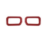 Intérieure Voiture Pour Suzuki Pour Jimny JB74 Modèles 2019-2024 Autocollant Décoratif Pour Poignée Porte Intérieure(Red Carbon)