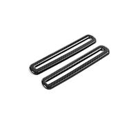Intérieures De Voiture Compatible Avec Dodge Pour Challenger 2015-2023 Cadre De Garniture De Ventilation Supérieure De Porte Avant De Voiture Couverture Décorative Autocollant