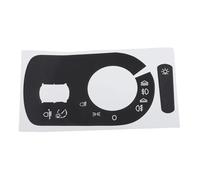 intérieurs Autocollants Compatible Avec A3 8P 2004 2005 2006 2007 2008 Remplacement Des Boutons Revêtement Noir Haute Universalité Pénétration Lumière Réduite Accessoires