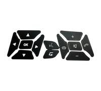 intérieurs Autocollants Compatible Avec Benz GLK350 Classe C Pour CLS C218 SLK W172 W204 W212 W218 W207 Autocollant De Réparation Bouton Volant En PVC Mat, Accessoire